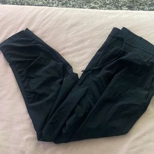 Black Dri-fit joggers
